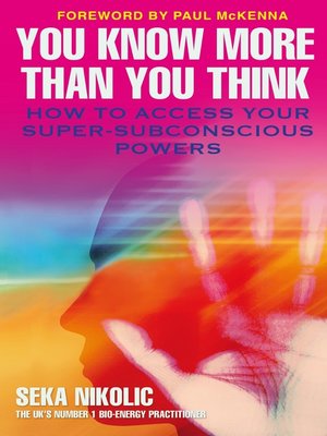 cover image of You Know More than You Think